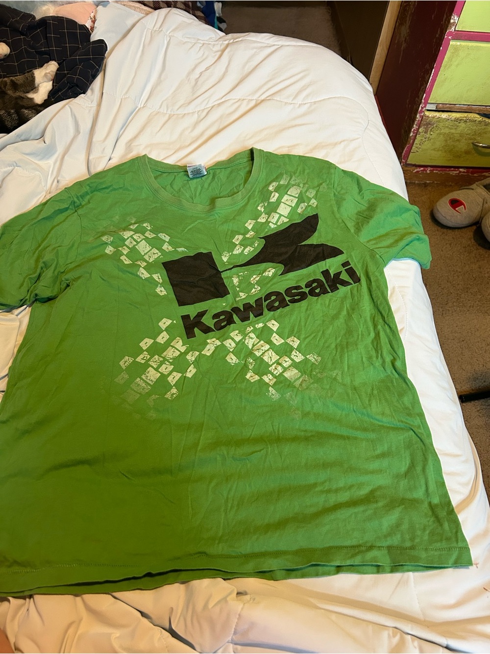Kawasaki Green Graphic Logo Tee